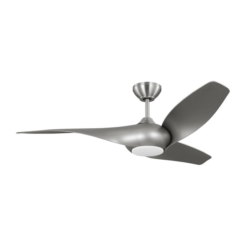 52"Ceiling Fan<br /><span style="color:#4AB0CE;">Entrega: 4-10 dias en USA</span><br /><span style="color:#4AB0CE;font-size:60%;">PREGUNTE POR ENTREGA EN PANAMA</span><br />Collection: Topan Smart 52 LED<br />Finish: Brushed Steel