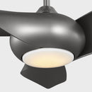 52" Ceiling Fan<br /><span style="color:#4AB0CE;">Entrega: 4-10 dias en USA</span><br /><span style="color:#4AB0CE;font-size:60%;">PREGUNTE POR ENTREGA EN PANAMA</span><br />Collection: Topan Smart 52 LED<br />Finish: Brushed Steel