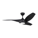 52" Ceiling Fan<br /><span style="color:#4AB0CE;">Entrega: 4-10 dias en USA</span><br /><span style="color:#4AB0CE;font-size:60%;">PREGUNTE POR ENTREGA EN PANAMA</span><br />Collection: Topan Smart 52 LED<br />Finish: Midnight Black