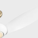 60" Ceiling Fan<br /><span style="color:#4AB0CE;">Entrega: 4-10 dias en USA</span><br /><span style="color:#4AB0CE;font-size:60%;">PREGUNTE POR ENTREGA EN PANAMA</span><br />Collection: Topan Smart 60 LED<br />Finish: Burnished Brass