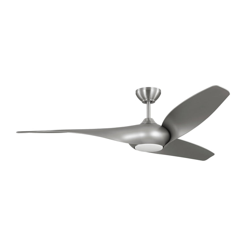 60"Ceiling Fan<br /><span style="color:#4AB0CE;">Entrega: 4-10 dias en USA</span><br /><span style="color:#4AB0CE;font-size:60%;">PREGUNTE POR ENTREGA EN PANAMA</span><br />Collection: Topan Smart 60 LED<br />Finish: Brushed Steel