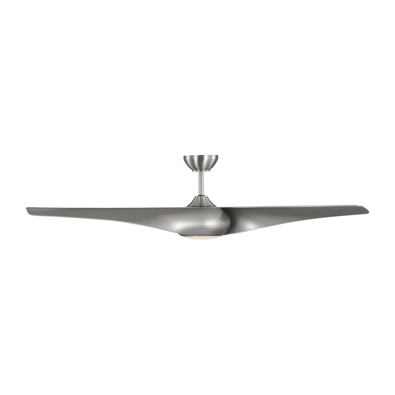 60" Ceiling Fan<br /><span style="color:#4AB0CE;">Entrega: 4-10 dias en USA</span><br /><span style="color:#4AB0CE;font-size:60%;">PREGUNTE POR ENTREGA EN PANAMA</span><br />Collection: Topan Smart 60 LED<br />Finish: Brushed Steel