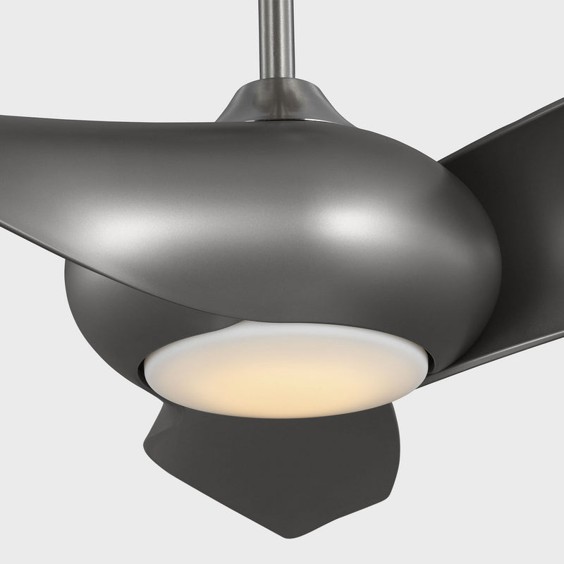 60"Ceiling Fan<br /><span style="color:#4AB0CE;">Entrega: 4-10 dias en USA</span><br /><span style="color:#4AB0CE;font-size:60%;">PREGUNTE POR ENTREGA EN PANAMA</span><br />Collection: Topan Smart 60 LED<br />Finish: Brushed Steel