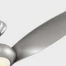 Visual Comfort Fan - 3TNSM60BSD - 60" Ceiling Fan - Topan Smart 60 LED - Brushed Steel