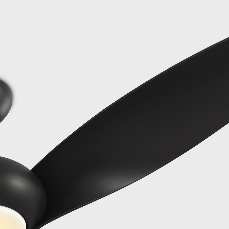 Visual Comfort Fan - 3TNSM60MBKD - 60"Ceiling Fan - Topan Smart 60 LED - Midnight Black