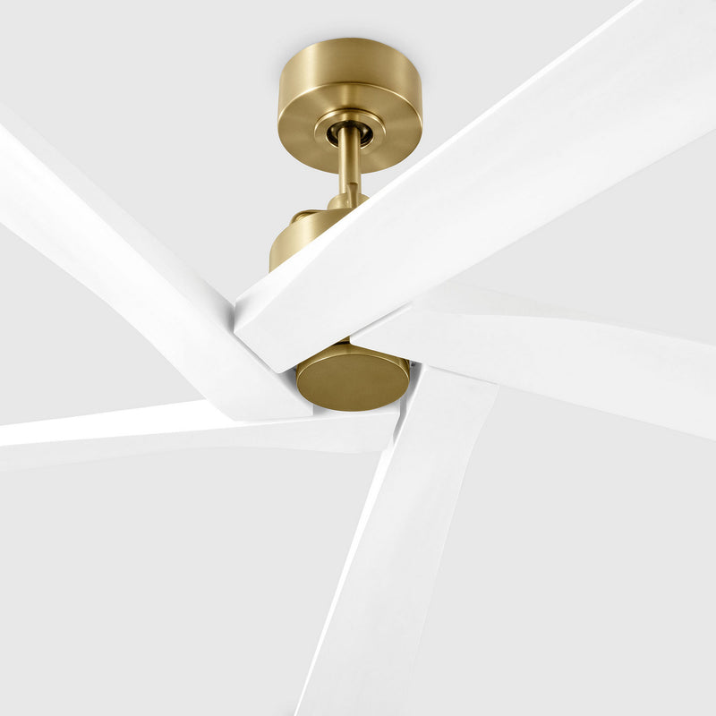 Visual Comfort Fan - 5ASPR84BBS - 84"Ceiling Fan - Aspen 84 - Burnished Brass
