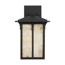 One Light Outdoor Wall Lantern<br /><span style="color:#4AB0CE;">Entrega: 4-10 dias en USA</span><br /><span style="color:#4AB0CE;font-size:60%;">PREGUNTE POR ENTREGA EN PANAMA</span><br />Collection: Tomek<br />Finish: Black