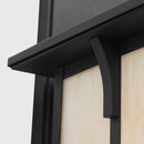 One Light Outdoor Wall Lantern<br /><span style="color:#4AB0CE;">Entrega: 4-10 dias en USA</span><br /><span style="color:#4AB0CE;font-size:60%;">PREGUNTE POR ENTREGA EN PANAMA</span><br />Collection: Tomek<br />Finish: Black