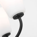 Five Light Chandelier<br /><span style="color:#4AB0CE;">Entrega: 4-10 dias en USA</span><br /><span style="color:#4AB0CE;font-size:60%;">PREGUNTE POR ENTREGA EN PANAMA</span><br />Collection: Miles<br />Finish: Midnight Black