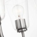 Five Light Chandelier<br /><span style="color:#4AB0CE;">Entrega: 4-10 dias en USA</span><br /><span style="color:#4AB0CE;font-size:60%;">PREGUNTE POR ENTREGA EN PANAMA</span><br />Collection: Miles<br />Finish: Brushed Nickel