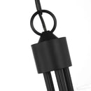 Generation Lighting - GLC1145MBK - Five Light Chandelier - Miles - Midnight Black