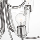 Nine Light Chandelier<br /><span style="color:#4AB0CE;">Entrega: 4-10 dias en USA</span><br /><span style="color:#4AB0CE;font-size:60%;">PREGUNTE POR ENTREGA EN PANAMA</span><br />Collection: Miles<br />Finish: Brushed Nickel