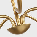 Generation Lighting - GLC1205SB - Five Light Chandelier - Abells - Satin Brass