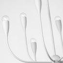 Eight Light Chandelier<br /><span style="color:#4AB0CE;">Entrega: 4-10 dias en USA</span><br /><span style="color:#4AB0CE;font-size:60%;">PREGUNTE POR ENTREGA EN PANAMA</span><br />Collection: Maya<br />Finish: Matte White