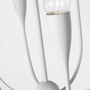 Eight Light Chandelier<br /><span style="color:#4AB0CE;">Entrega: 4-10 dias en USA</span><br /><span style="color:#4AB0CE;font-size:60%;">PREGUNTE POR ENTREGA EN PANAMA</span><br />Collection: Maya<br />Finish: Matte White