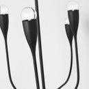 Six Light Linear Chandelier<br /><span style="color:#4AB0CE;">Entrega: 4-10 dias en USA</span><br /><span style="color:#4AB0CE;font-size:60%;">PREGUNTE POR ENTREGA EN PANAMA</span><br />Collection: Maya<br />Finish: Midnight Black