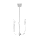 Six Light Linear Chandelier<br /><span style="color:#4AB0CE;">Entrega: 4-10 dias en USA</span><br /><span style="color:#4AB0CE;font-size:60%;">PREGUNTE POR ENTREGA EN PANAMA</span><br />Collection: Maya<br />Finish: Matte White