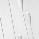 Six Light Linear Chandelier<br /><span style="color:#4AB0CE;">Entrega: 4-10 dias en USA</span><br /><span style="color:#4AB0CE;font-size:60%;">PREGUNTE POR ENTREGA EN PANAMA</span><br />Collection: Maya<br />Finish: Matte White