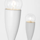 Generation Lighting - GLC1226MWT - Six Light Linear Chandelier - Maya - Matte White