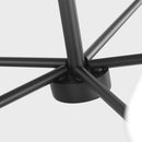 Five Light Chandelier<br /><span style="color:#4AB0CE;">Entrega: 4-10 dias en USA</span><br /><span style="color:#4AB0CE;font-size:60%;">PREGUNTE POR ENTREGA EN PANAMA</span><br />Collection: Mendota<br />Finish: Midnight Black