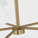 Five Light Chandelier<br /><span style="color:#4AB0CE;">Entrega: 4-10 dias en USA</span><br /><span style="color:#4AB0CE;font-size:60%;">PREGUNTE POR ENTREGA EN PANAMA</span><br />Collection: Mendota<br />Finish: Satin Brass