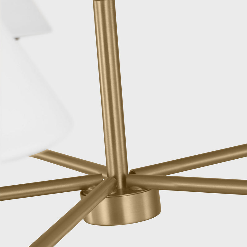 Five Light Chandelier<br /><span style="color:#4AB0CE;">Entrega: 4-10 dias en USA</span><br /><span style="color:#4AB0CE;font-size:60%;">PREGUNTE POR ENTREGA EN PANAMA</span><br />Collection: Mendota<br />Finish: Satin Brass