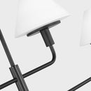 Four Light Chandelier<br /><span style="color:#4AB0CE;">Entrega: 4-10 dias en USA</span><br /><span style="color:#4AB0CE;font-size:60%;">PREGUNTE POR ENTREGA EN PANAMA</span><br />Collection: Mendota<br />Finish: Midnight Black