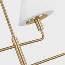 Four Light Chandelier<br /><span style="color:#4AB0CE;">Entrega: 4-10 dias en USA</span><br /><span style="color:#4AB0CE;font-size:60%;">PREGUNTE POR ENTREGA EN PANAMA</span><br />Collection: Mendota<br />Finish: Satin Brass