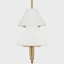 Four Light Chandelier<br /><span style="color:#4AB0CE;">Entrega: 4-10 dias en USA</span><br /><span style="color:#4AB0CE;font-size:60%;">PREGUNTE POR ENTREGA EN PANAMA</span><br />Collection: Mendota<br />Finish: Satin Brass