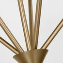 Chandelier<br /><span style="color:#4AB0CE;">Entrega: 4-10 dias en USA</span><br /><span style="color:#4AB0CE;font-size:60%;">PREGUNTE POR ENTREGA EN PANAMA</span><br />Collection: Werley<br />Finish: Satin Brass