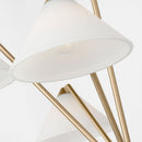 Generation Lighting - GLC1255SB - Chandelier - Werley - Satin Brass