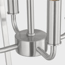 Four Light Chandelier<br /><span style="color:#4AB0CE;">Entrega: 4-10 dias en USA</span><br /><span style="color:#4AB0CE;font-size:60%;">PREGUNTE POR ENTREGA EN PANAMA</span><br />Collection: Kennan<br />Finish: Brushed Nickel