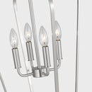 Generation Lighting - GLC1264BS - Four Light Chandelier - Kennan - Brushed Nickel