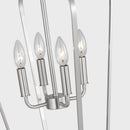 Four Light Chandelier<br /><span style="color:#4AB0CE;">Entrega: 4-10 dias en USA</span><br /><span style="color:#4AB0CE;font-size:60%;">PREGUNTE POR ENTREGA EN PANAMA</span><br />Collection: Kennan<br />Finish: Brushed Nickel