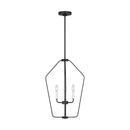 Four Light Chandelier<br /><span style="color:#4AB0CE;">Entrega: 4-10 dias en USA</span><br /><span style="color:#4AB0CE;font-size:60%;">PREGUNTE POR ENTREGA EN PANAMA</span><br />Collection: Kennan<br />Finish: Midnight Black