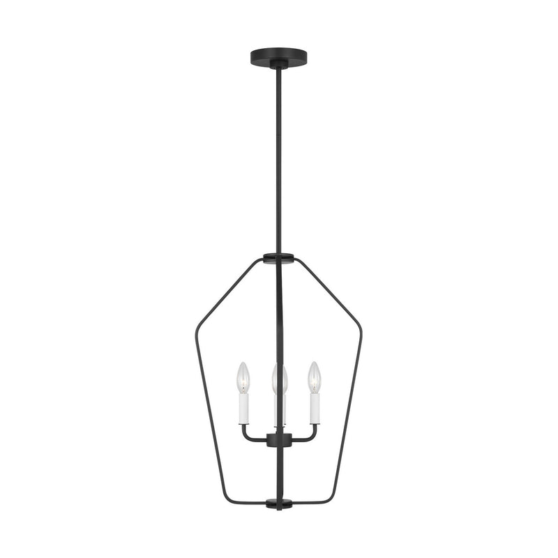Four Light Chandelier<br /><span style="color:#4AB0CE;">Entrega: 2-3 semanas en USA</span><br /><span style="color:#4AB0CE;font-size:60%;">PREGUNTE POR ENTREGA EN PANAMA</span><br />Collection: Kennan<br />Finish: Midnight Black
