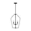 Four Light Chandelier<br /><span style="color:#4AB0CE;">Entrega: 4-10 dias en USA</span><br /><span style="color:#4AB0CE;font-size:60%;">PREGUNTE POR ENTREGA EN PANAMA</span><br />Collection: Kennan<br />Finish: Midnight Black