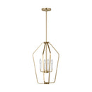 Four Light Chandelier<br /><span style="color:#4AB0CE;">Entrega: 4-10 dias en USA</span><br /><span style="color:#4AB0CE;font-size:60%;">PREGUNTE POR ENTREGA EN PANAMA</span><br />Collection: Kennan<br />Finish: Satin Brass