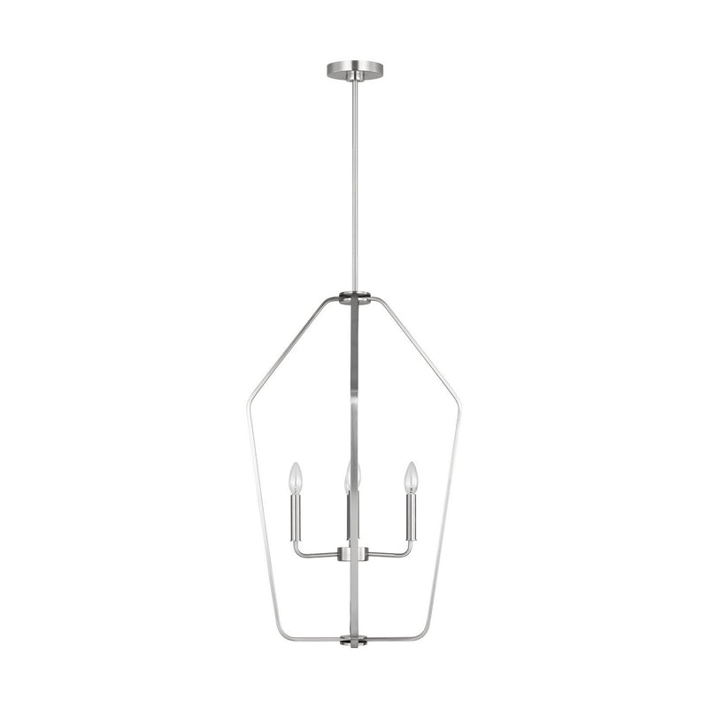 Four Light Chandelier<br /><span style="color:#4AB0CE;">Entrega: 2-3 semanas en USA</span><br /><span style="color:#4AB0CE;font-size:60%;">PREGUNTE POR ENTREGA EN PANAMA</span><br />Collection: Kennan<br />Finish: Brushed Nickel