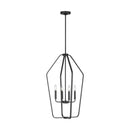 Four Light Chandelier<br /><span style="color:#4AB0CE;">Entrega: 4-10 dias en USA</span><br /><span style="color:#4AB0CE;font-size:60%;">PREGUNTE POR ENTREGA EN PANAMA</span><br />Collection: Kennan<br />Finish: Midnight Black
