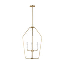 Four Light Chandelier<br /><span style="color:#4AB0CE;">Entrega: 4-10 dias en USA</span><br /><span style="color:#4AB0CE;font-size:60%;">PREGUNTE POR ENTREGA EN PANAMA</span><br />Collection: Kennan<br />Finish: Satin Brass
