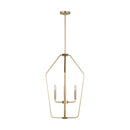 Four Light Chandelier<br /><span style="color:#4AB0CE;">Entrega: 4-10 dias en USA</span><br /><span style="color:#4AB0CE;font-size:60%;">PREGUNTE POR ENTREGA EN PANAMA</span><br />Collection: Kennan<br />Finish: Satin Brass