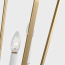 Four Light Chandelier<br /><span style="color:#4AB0CE;">Entrega: 4-10 dias en USA</span><br /><span style="color:#4AB0CE;font-size:60%;">PREGUNTE POR ENTREGA EN PANAMA</span><br />Collection: Kennan<br />Finish: Satin Brass