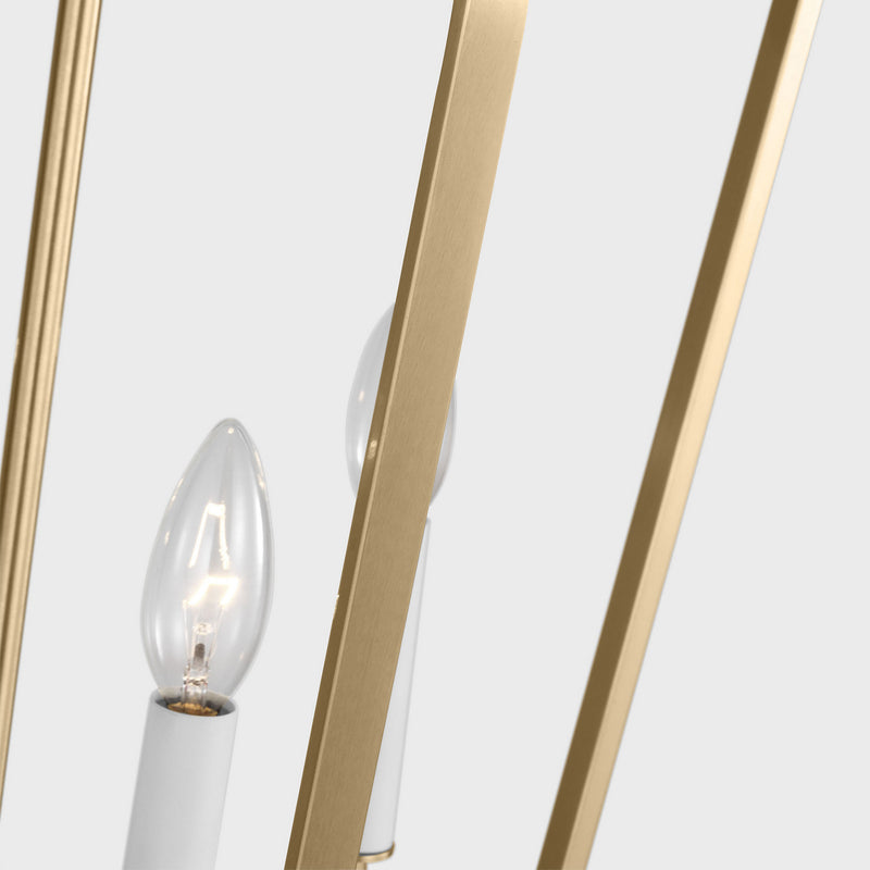 Four Light Chandelier<br /><span style="color:#4AB0CE;">Entrega: 2-3 semanas en USA</span><br /><span style="color:#4AB0CE;font-size:60%;">PREGUNTE POR ENTREGA EN PANAMA</span><br />Collection: Kennan<br />Finish: Satin Brass