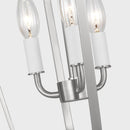 Three Light Chandelier<br /><span style="color:#4AB0CE;">Entrega: 4-10 dias en USA</span><br /><span style="color:#4AB0CE;font-size:60%;">PREGUNTE POR ENTREGA EN PANAMA</span><br />Collection: Kennan<br />Finish: Brushed Nickel