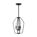 Three Light Chandelier<br /><span style="color:#4AB0CE;">Entrega: 4-10 dias en USA</span><br /><span style="color:#4AB0CE;font-size:60%;">PREGUNTE POR ENTREGA EN PANAMA</span><br />Collection: Kennan<br />Finish: Midnight Black