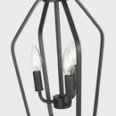 Three Light Chandelier<br /><span style="color:#4AB0CE;">Entrega: 4-10 dias en USA</span><br /><span style="color:#4AB0CE;font-size:60%;">PREGUNTE POR ENTREGA EN PANAMA</span><br />Collection: Kennan<br />Finish: Midnight Black