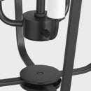 Three Light Chandelier<br /><span style="color:#4AB0CE;">Entrega: 4-10 dias en USA</span><br /><span style="color:#4AB0CE;font-size:60%;">PREGUNTE POR ENTREGA EN PANAMA</span><br />Collection: Kennan<br />Finish: Midnight Black