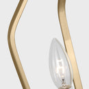 Three Light Chandelier<br /><span style="color:#4AB0CE;">Entrega: 4-10 dias en USA</span><br /><span style="color:#4AB0CE;font-size:60%;">PREGUNTE POR ENTREGA EN PANAMA</span><br />Collection: Kennan<br />Finish: Satin Brass