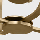 Three Light Chandelier<br /><span style="color:#4AB0CE;">Entrega: 4-10 dias en USA</span><br /><span style="color:#4AB0CE;font-size:60%;">PREGUNTE POR ENTREGA EN PANAMA</span><br />Collection: Kennan<br />Finish: Satin Brass